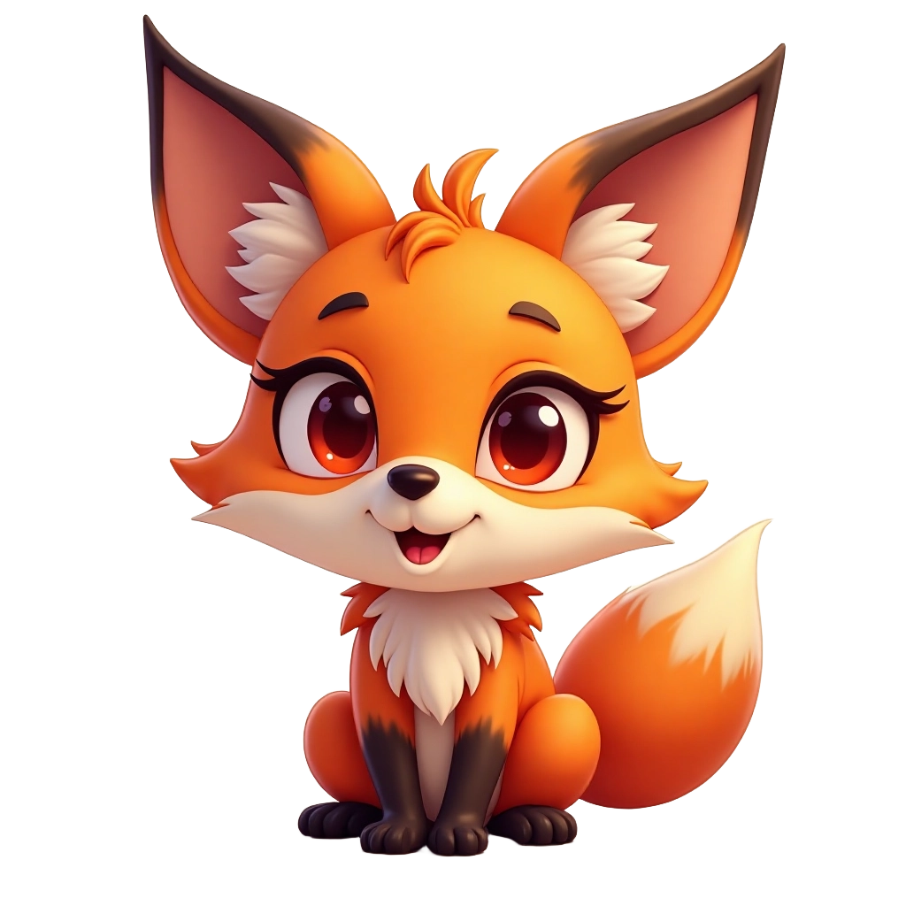 Cute Fox Character